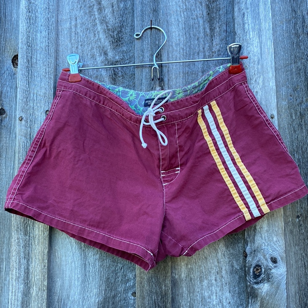 Vintage Y2K American Eagle Surf Shorts